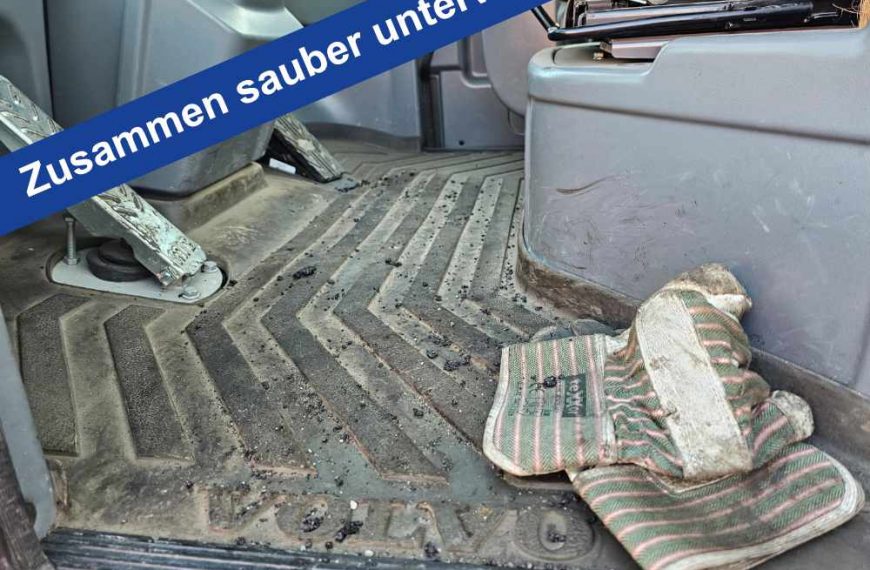 Zusammen sauber unterwegs – Pflege unserer Dienstfahrzeuge 